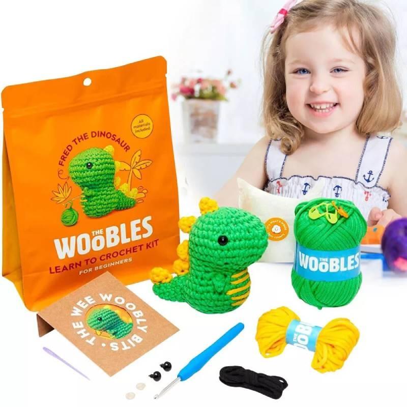 Zestaw do szydełkowania dla początkujących z wciągającymi samouczkami wideo do tworzenia zwierzątek DIY na sezon wiosenny 2023