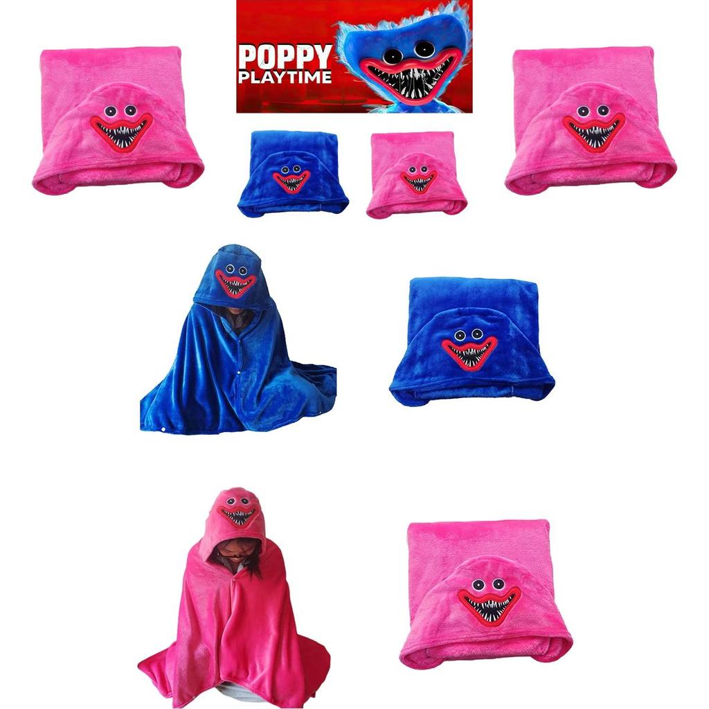 Poppy Playtime Nadrozměrná plyšová deka s kapucí Zůstaňte v teple po celý den!