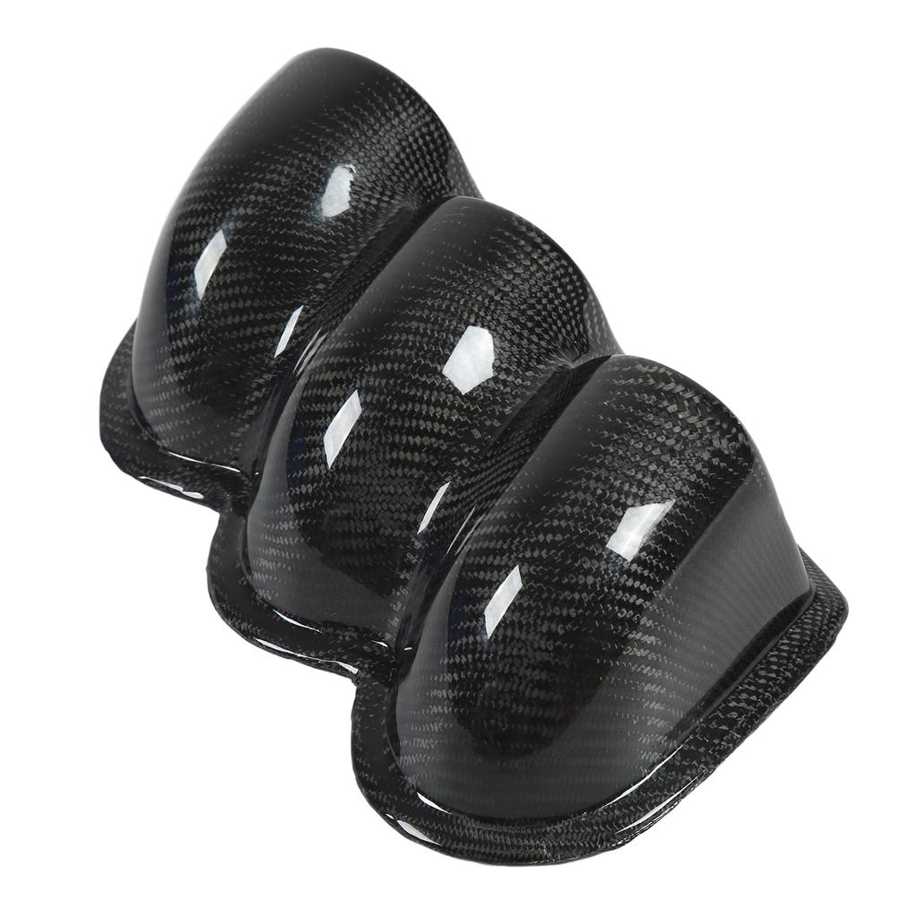 52mm Carbon Fiber Dash Board Triple Gauge Pod Holder Replacement for Mitsubishi Lancer EVO 7th 8th