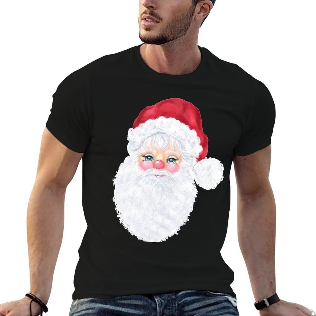Santa Claus In Watercolor T-Shirt Outdoor Activity Sports T-Shirt