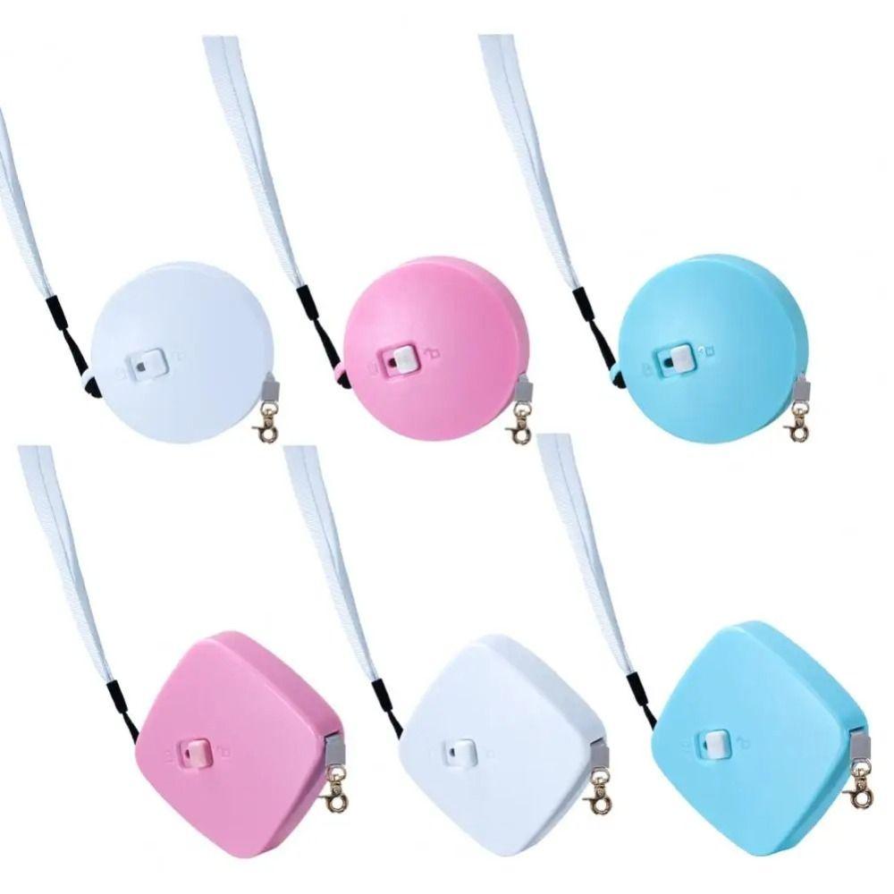 Portable Plastic Retractable Dog Leash Nylon 2M Length Small Dog Leash Flexible Dog Leash Pets