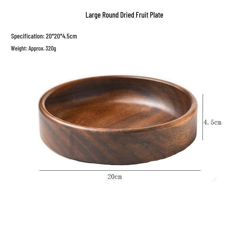 

Набір закусочних та десертних тарілок з деревини акації: Фрукти, Десерт, Салат та Дитячі Секційні Тарілки