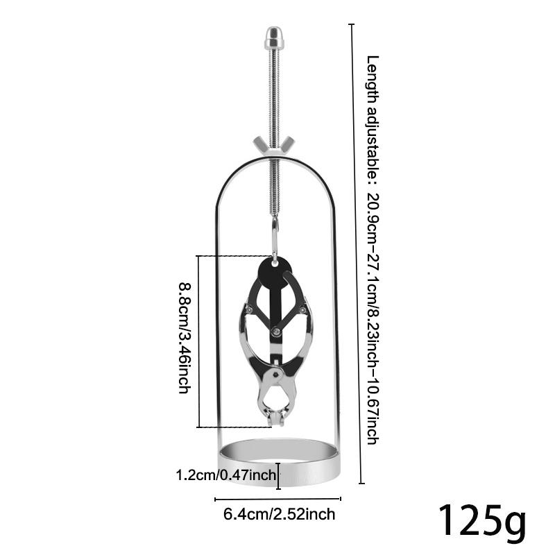1/2Pcs Adjustable Nipple Clamps Breast Sensation Clips for Couples Adult Toy Female Chastity Cage Bondage Sex Tools