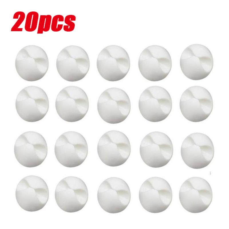 Car Cable Fastener Clip Silicone USB Cable Organizer Appliances Clips Car Cable Winder Holder Earphone Network Wire Fixed Clips