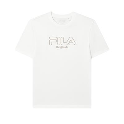 Simple Versatile Breathable T-Shirt Men Tops Cloud-Mushroom-White F11M439110FWT