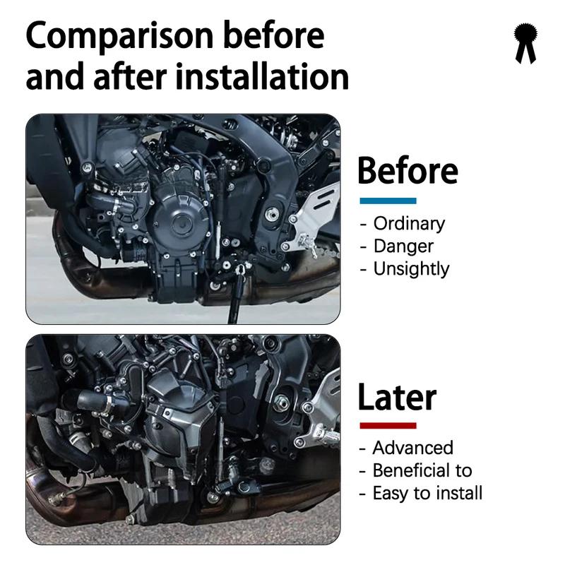 2021 NEW Motorcycle Parts For Yamaha Tracer 9 GT MT-09 MT09 Tracer Side Sliders Engine Guard Protection Crash Pads