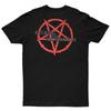 2025 New ABHORRENCE - Evoking The Abomination Print Unisex Street Fashion Trend Short Sleeved Pure Cotton Round Neck
