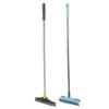 3 In 1 Floor Scrub Brush 180 Degree Rotatable Head Long Handle Floor Scraper Grout Cleaner for Home