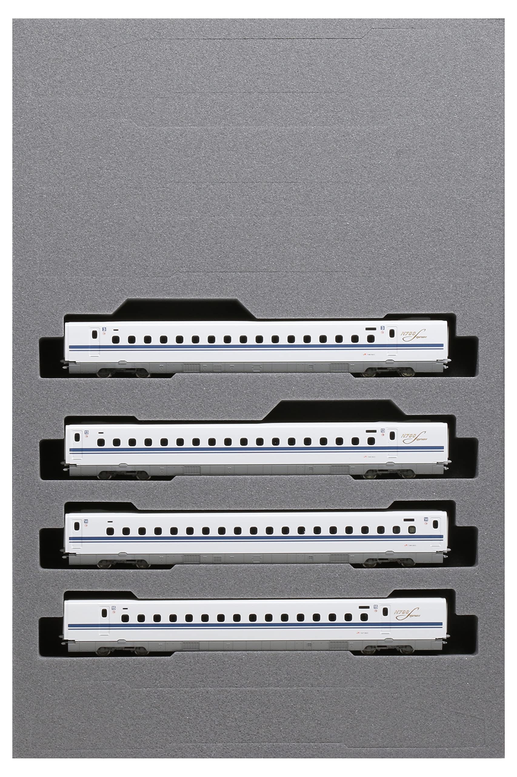 

KATO N Gauge 10-1698 N700S Shinkansen Nozomi Add-on Set A (4-Car)