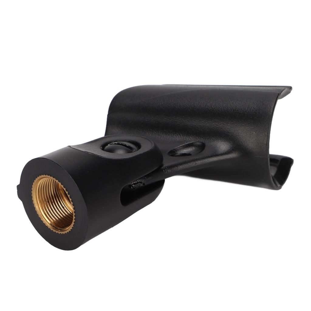 JD‑11 Universal Microphone Clip Sturdy Mic Clip Holder with 58in Male To 38in Female Copper