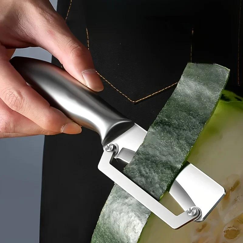 Single-piece Peeler, Powerful Sugarcane Knife, Kitchen Peeler, Household Fruit Knife, Salad Peeler Home Gadgets