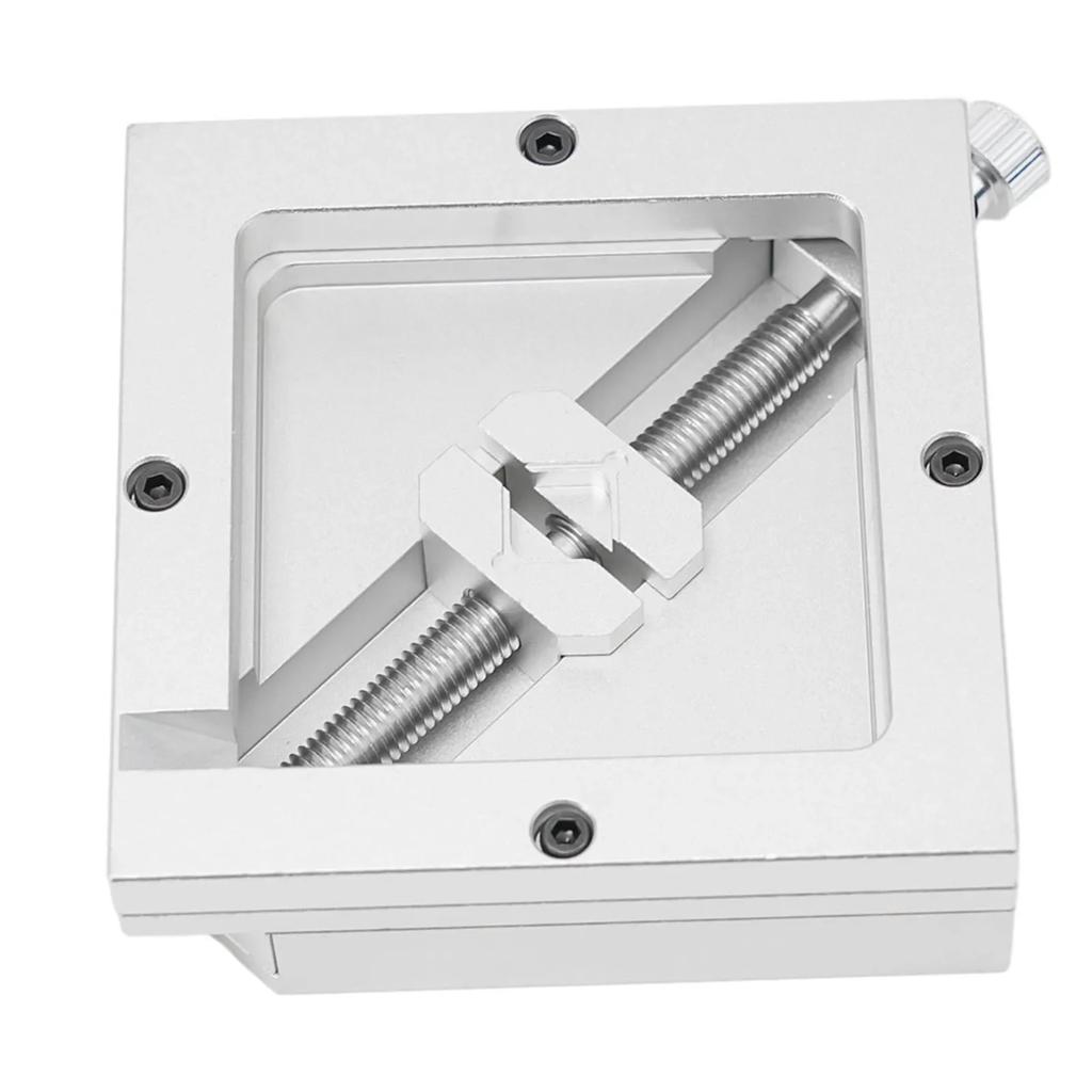 For BGA Reballing Kit 90mm Reball Station Fixture Jig With 10PCS Stencil Silver For BGA Heavy Duty Table Template Template Brack