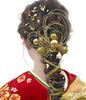 Hair Ornament for Gold and Silver and Braided Popular Gold and Silver Hair Accessories for Photo and Japanese Perfect for and Bridal [JZOON]