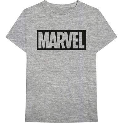 Marvel Comics Unisex-Erwachsene Logo-Baumwoll-T-Shirt
