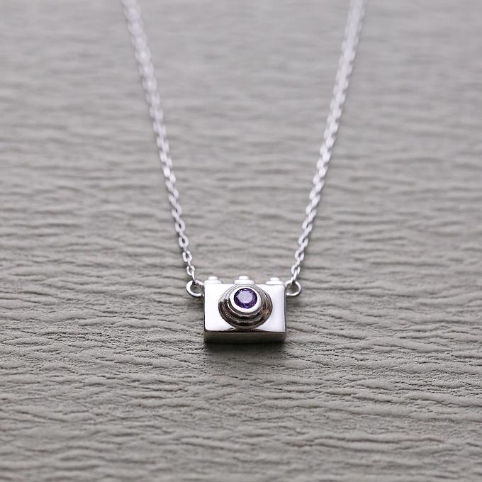 

Ожерелья и подвески с камерой из стерлингового серебра 925 пробы для женщин Высококачественные ювелирные изделия из стерлингового серебра