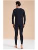 Men's Modal Slim-Fit Thin Warm Underwear Set - Knit Base Layer for Autumn, Winter, Spring