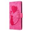 Capa Flip de Couro para Funda Samsung Galaxy A56 A36 A16 A26 A55 A35 A25 A15 A54 A34 5G Capas Carteira Gatinho Fofo 3D Capa de Telefone Mulheres