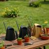 Nortic Retro Stainless Steel Long Spout Watering Can for Indoor Plants