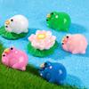 Microlandscape Luminous Ornament Resin Crowned Frog Accessories For Moss Garden