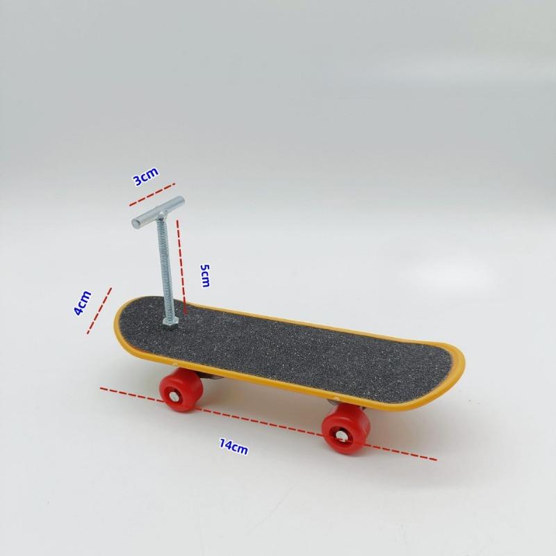 Parrot Intellectual Toy Training Props Parrot Peony Scooter Upgraded Alloy Bracket Professional Finger Skateboard