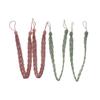 2Pcs/se Satin Rope Curtain Buckle Straps Braided Braided Curtain Tiebacks Curtain Gift