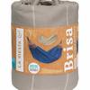 Hamac double BRISA Almond - LA SIESTA - Gris - Tissu Outdoor résistant aux intempéries - 2 personnes