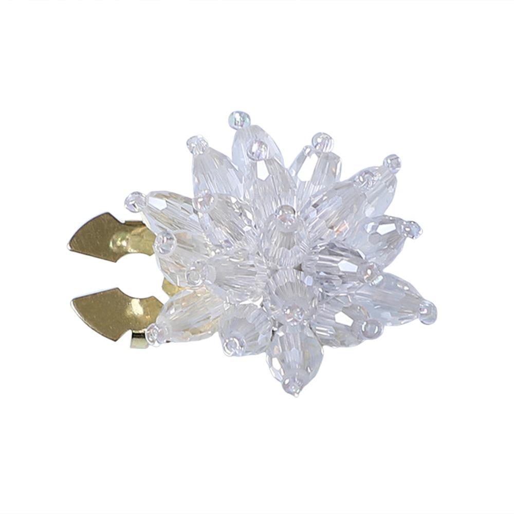 Elegante Hemd-Perlknopfabdeckung DIY-Zubehör Legierung Blume Manschettenknöpfe Dekoration Hemdknopf-Box für Herren Damen