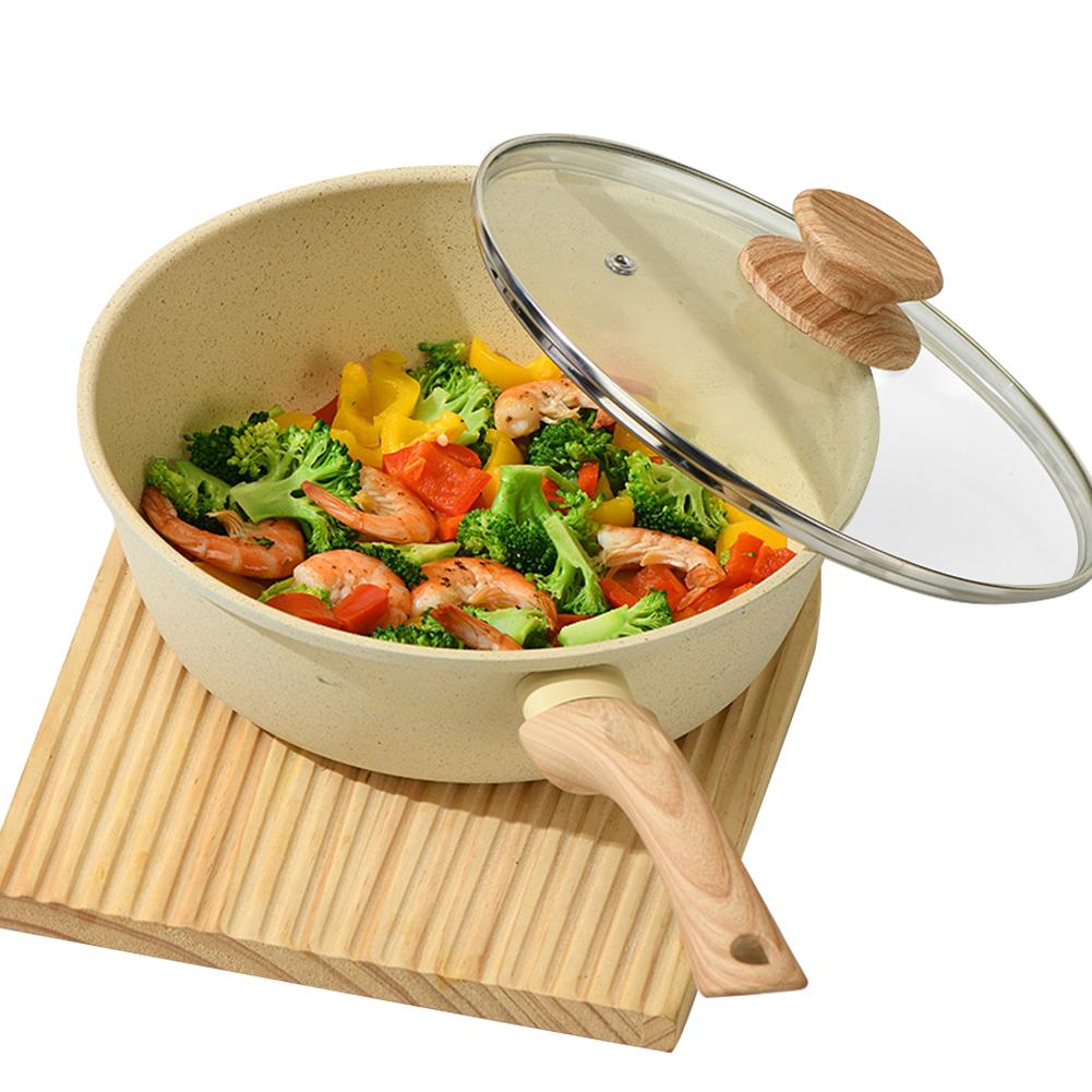 Antihaft-Bratpfanne mit Deckel Eierpfanne PFOA/PFAS/PTFE-frei Bratpfanne Hitzebeständiger Griff für Eier & Omeletts