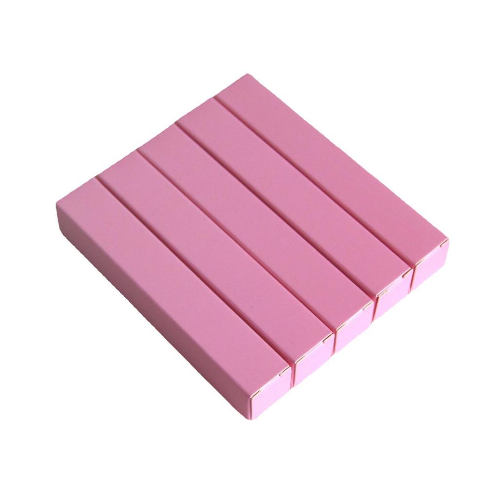 Niestandardowe pudełka na kosmetyki z białego kartonu: Opakowania do różowego eyelinera, szminki, balsamu do ust z opcjami druku