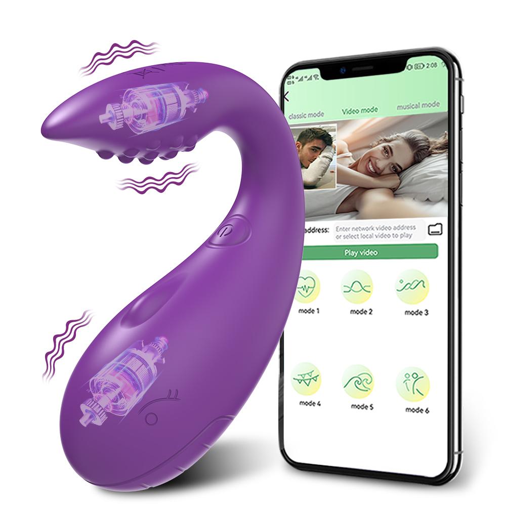 Sex Toy G Spot Vibrator for Women Clitoris Stimulator Dildo Vibrator Penetration Vagina Love Egg APP Control Vibration Toys