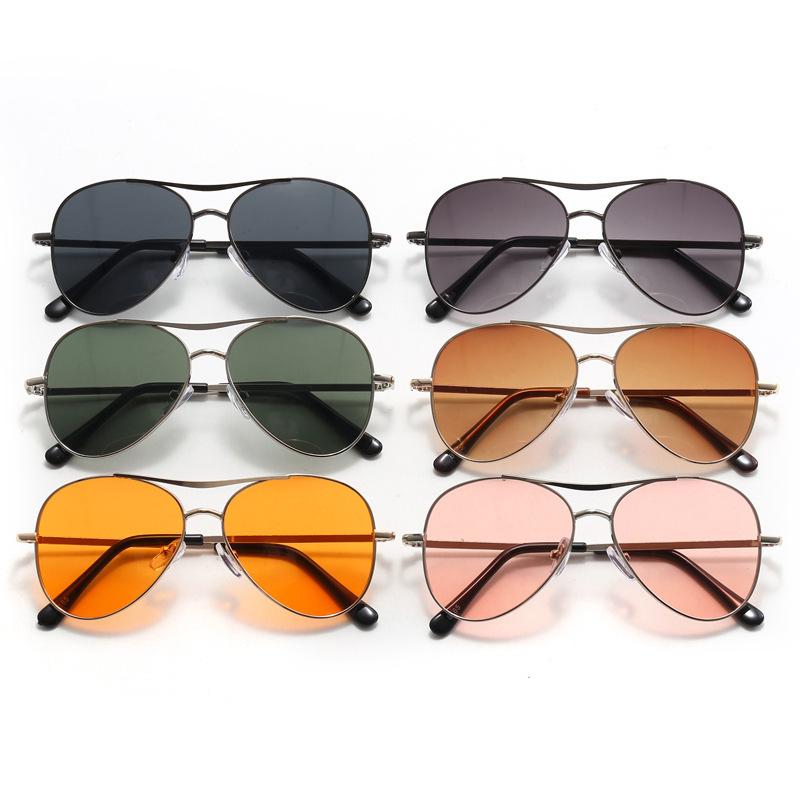 Uv400 Fashionable Children'S Sunglasses For Boys And Girls Metal Sunglasses