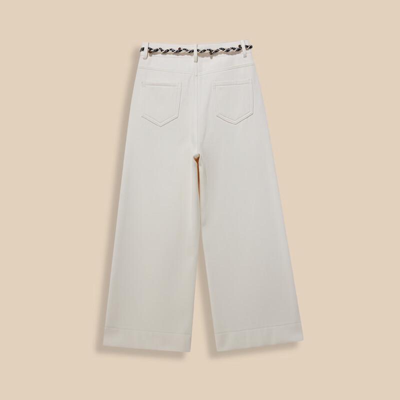 IEF Petite Fleece-Lined Wide-Leg Casual Pants