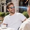 Outdoor Prank Sunglasses Water Glasses, Funny Squirt with 90ml Refillable Reservoir, Spray Hidden Sprayer for Adults Summer Party Beach Pool Eyewear