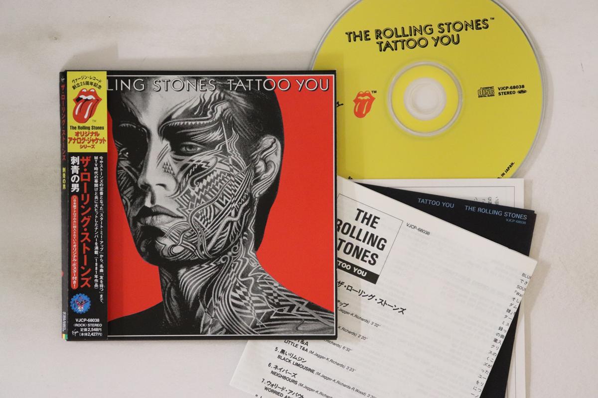 

CD ROLLING STONES Tattoo You VJCP68038 VIRGIN 1999 Japan Obi Rock Used