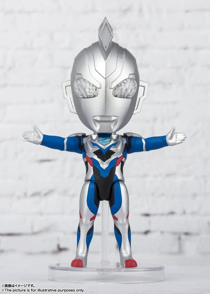 TAMASHII NATIONS Figuarts mini Ultraman Z Oryginalny około 100mm malowana ruchoma figurka PVC&ABS