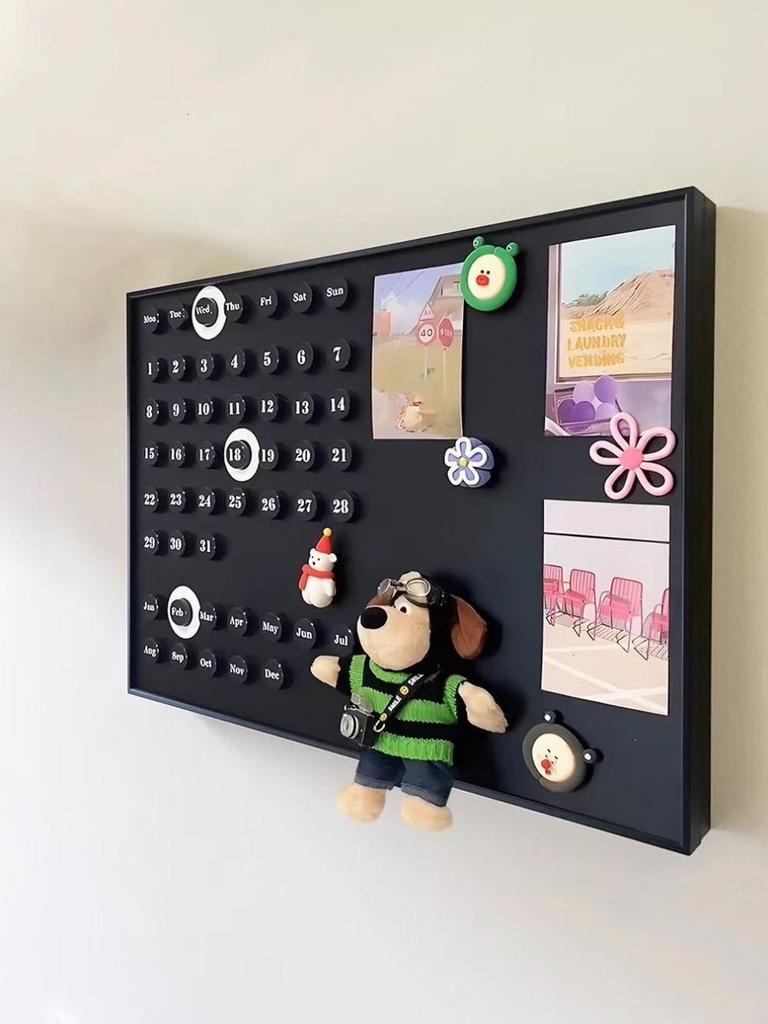 Magnetische Kreidetafel Dekorative Abdeckung für Zählerkasten und Kühlschrank