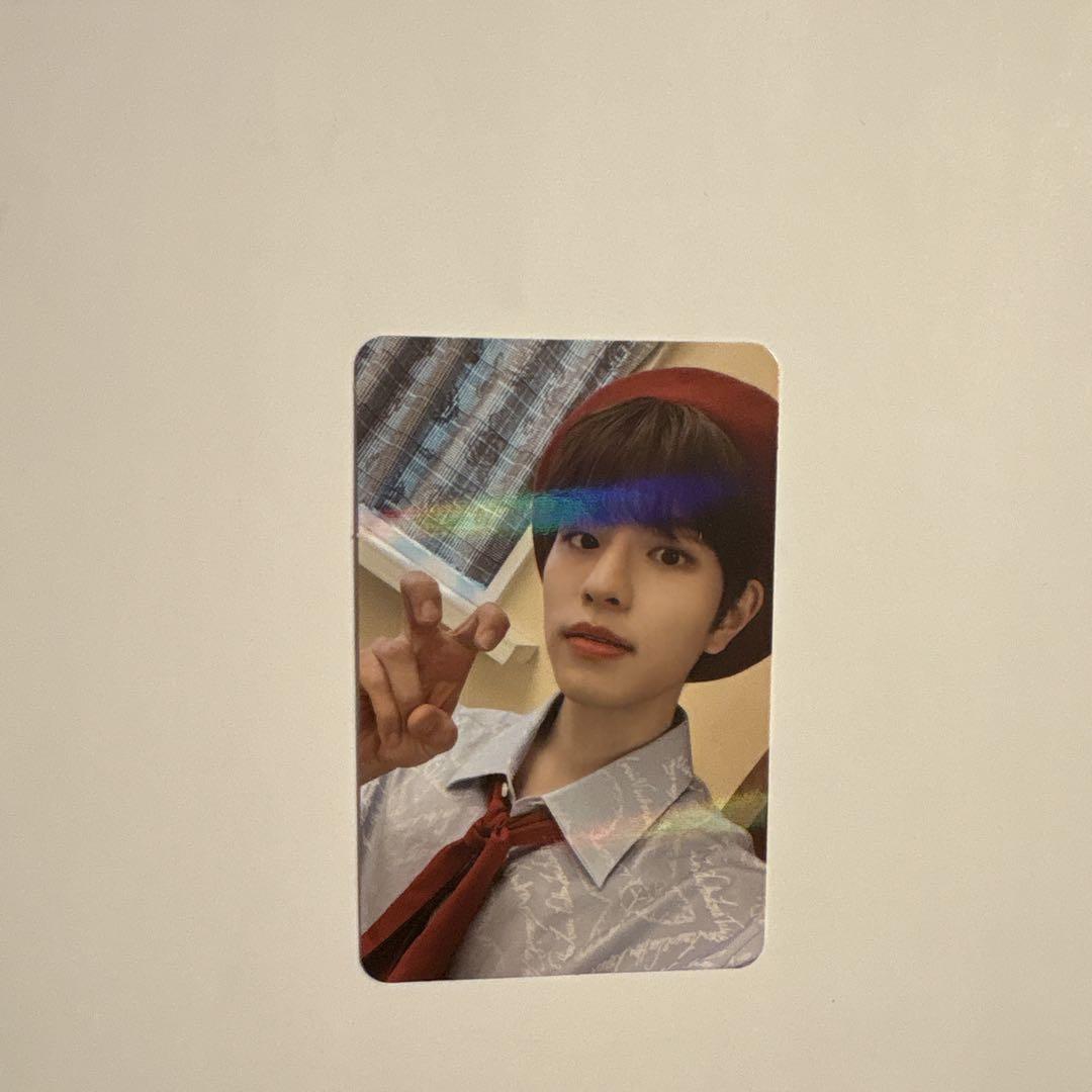 

[ИСПОЛЬЗОВАН] коллекционная карточка Straykids Christmas Evel Interpark Seungmin