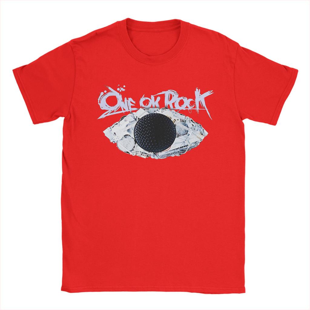 Alle Seizoenen ONE OK ROCK Detox Europban Tour 2025 T-shirt voor Mannen Vrouwen Puur Katoen T-shirts Korte Mouw Kleding