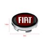 4 buc 60mm Capac Central Roată Mașină Capac Jantă Embleme Autocolante Pentru Fiat 500 Punto 125 500 Bravo Stilo Panda Abarth Tipo Viaggio