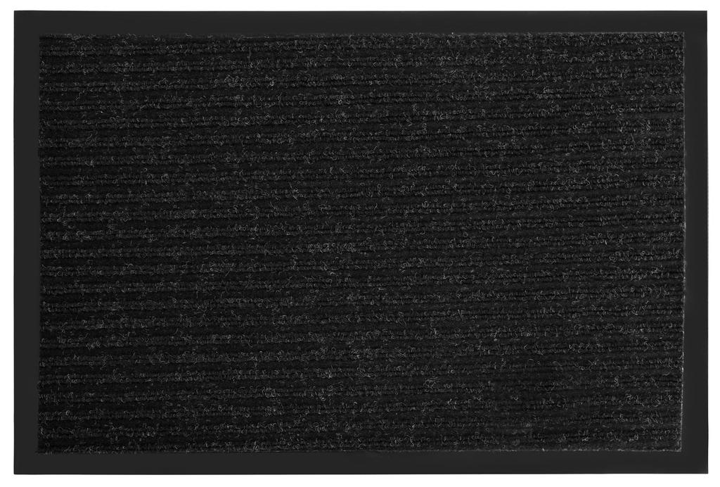 Entrance doormat 80x120 cm Yolanda black