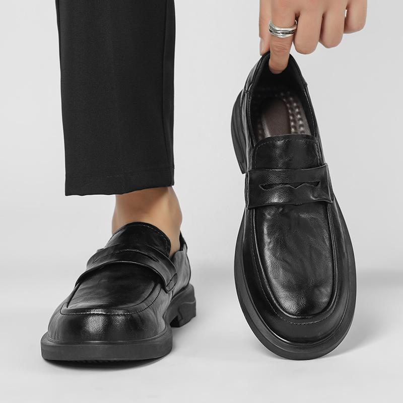 Men Loafers Male Comfortable Business Shoe Leather All-match Men Casual Shoes New Arrival Handmade Classic Men Shoes for Wedding