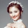 Fairy Wedding Headdress Elegant Flower Barrettes Temperament Bridal Headwear  Hair Accessories