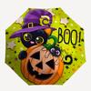 1pc Halloween Pumpkin Automatic Open/CloseCartoon Practical Umbrella, Portable Compact Umbrella for Men & Women A046