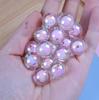 AB Color Two-Tone Transparent Round Beads for DIY Jewelry Making