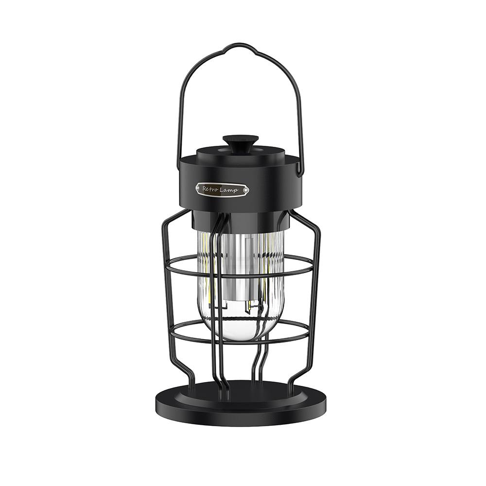 Outdoor Camping Lights, Camping Lights, New Tent Lights, Rechargeable Retro Horse Lanterns, Portable Camp Lights
