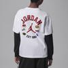 Jordan T-Shirt Fake Two-Piece Round Neck Long Sleeve Kids tops White IF3738-100