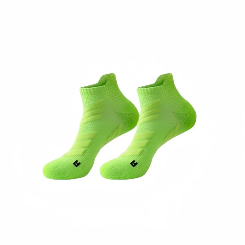 Men's Short Autumn, Spring and Summer Anti-odor and Sweat-absorbing Socks, Marathon Towel Bottom Short Tube Basketball Socks, Cycling Socks
