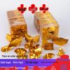 Handmade Origami Gold and Silver Ingot with Thickened Tin Foil, Semi-Finished Paper Craft