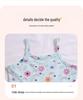 Summer European-American Girls' Cartoon Strappy Princess Dress - Round Neck