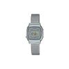 Casio retro small dial silver chain waterproof watch stainless steel strap quartz movement stainless steel strap Japanese and Korean watch LA670WEM-7